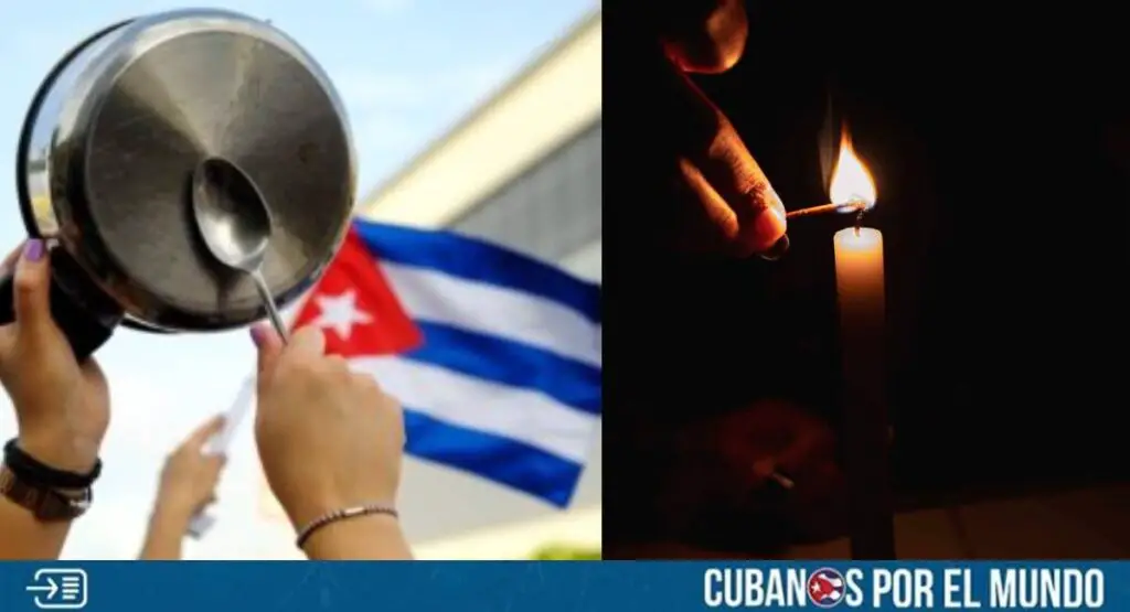 Durante la noche del domingo se reportaron cacerolazos en distintas zonas de La Habana, Cuba, en medio de las largas jornadas de apagones que se reportan en la isla por culpa de la ineficiencia del régimen castrista.