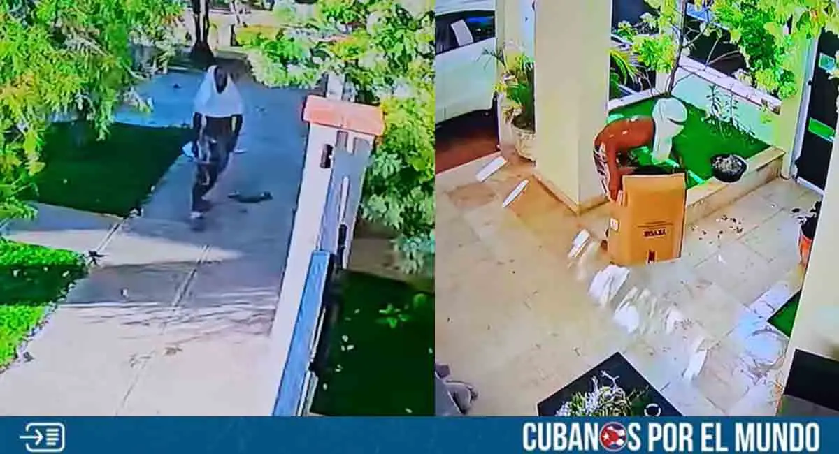 Captan a delincuente robando una vivienda en La Habana