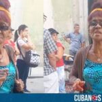Una cubana estalló en contra del régimen castrista mientras hacía una cola en un cajero ubicado en La Habana Vieja, y le dejó un mensaje claro al tirano Miguel Díaz-Canel.