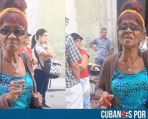 Una cubana estalló en contra del régimen castrista mientras hacía una cola en un cajero ubicado en La Habana Vieja, y le dejó un mensaje claro al tirano Miguel Díaz-Canel.