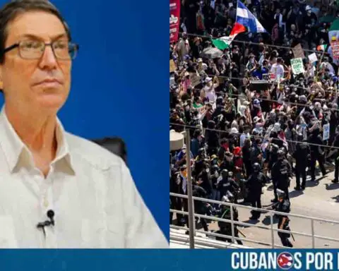 ¡EL COLMO DEL DESCARO! Bruno Rodríguez habla de "uso de la fuerza" y "violación de derechos" de las autoridades en Los Ángeles