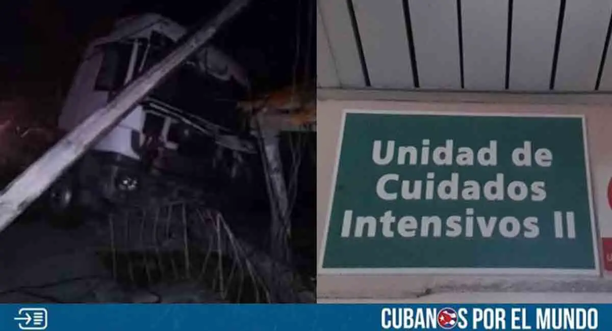 Permanece en estado crítico joven herido en accidente de rastra en Pinar del Río