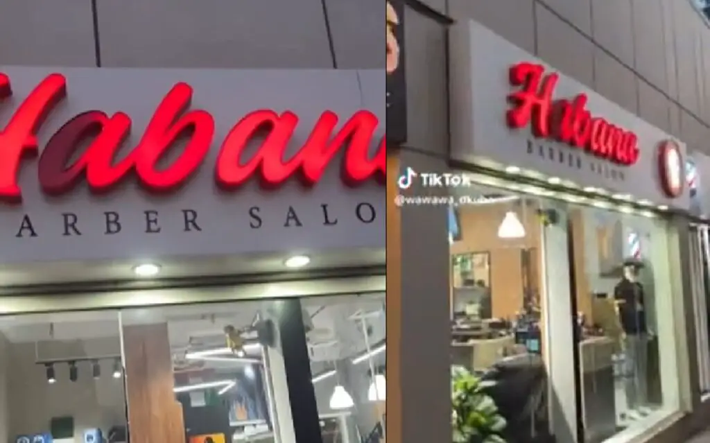 Cubano triunfa con su barbería “Habana” en Dubay y se hace viral en redes sociales