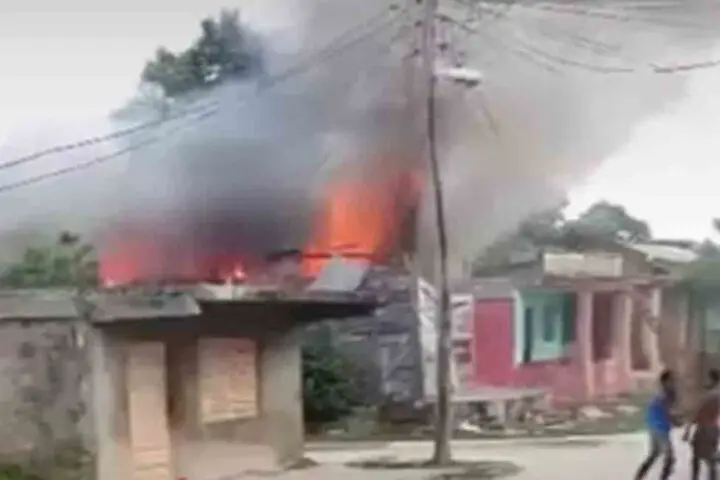 Se incendió zona residencial en Guantánamo y los bomberos nunca llegaron