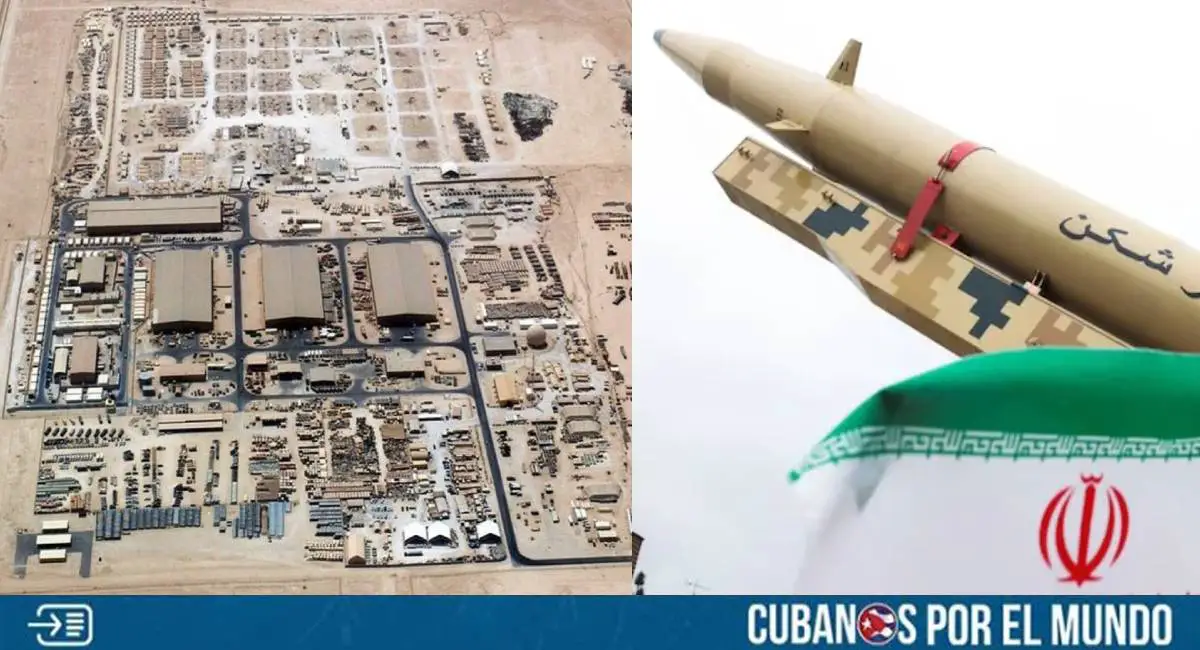 El régimen de Irán lanzó un ataque con misiles este lunes en contra de la base militar más grande de Estados Unidos en Medio Oriente. La información sobre esta acción fue confirmada por la Guardia Revolucionaria de Irán.