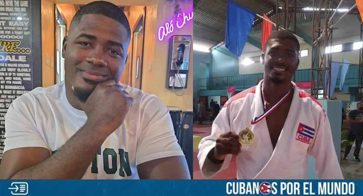 Heriberto Rivero, un judoca cubano que abandonó la delegación de la isla comunista en 2022, resultó detenido en días por el Servicio de Control de Inmigración y Aduanas (ICE) tras comparecer ante un juez de inmigración en la ciudad de Miami.