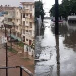 La Habana: Fuertes lluvias dejan inundaciones en zonas bajas del Vedado
