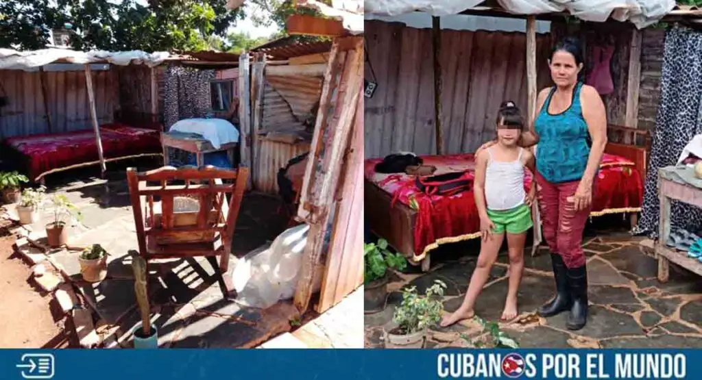 Una niña y su abuela luchan por sobrevivir sin hogar ni recursos en Ciego de Ávila