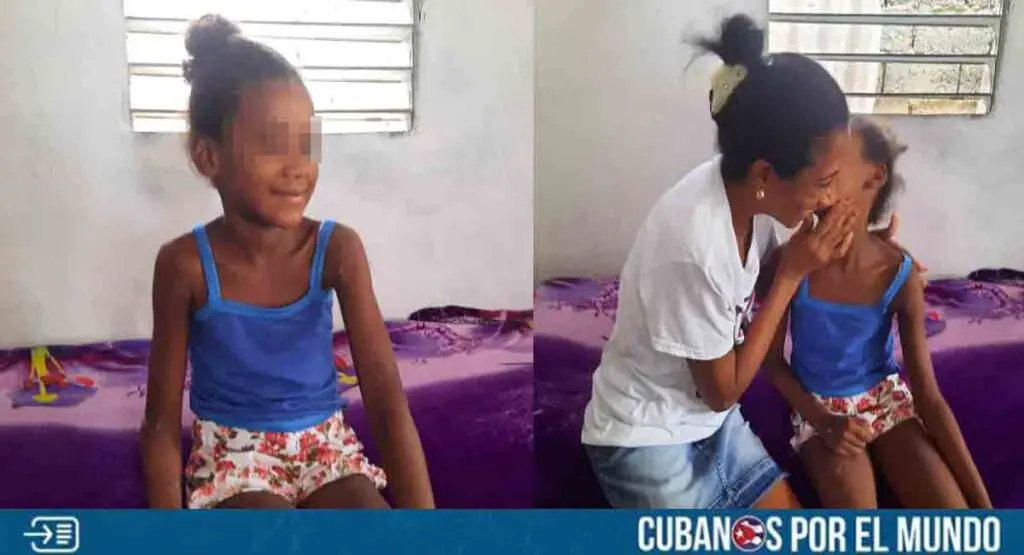 Niña herida en trágico accidente en Pinar del Río regresa a su casa