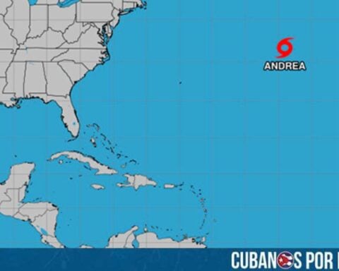 El Centro Nacional de Huracanes (NHC) dio a conocer este martes que se formó en el Atlántico la tormenta tropical Andrea, siendo el primer ciclón con nombre de la temporada.