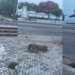 Cubana muestra el basurero que permanece en las calles de Matanzas