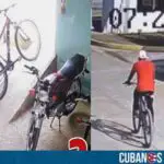 Guantánamo: Captan a delincuente en pleno robo de una bicicleta