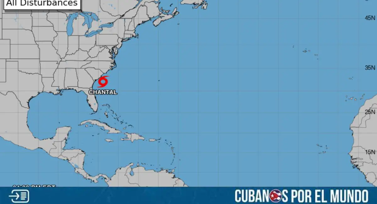 La temporada de huracanes del Atlántico 2025 ha dado un nuevo paso con la formación de la Tormenta Tropical Chantal, la tercera tormenta nombrada de este año, según informó el Centro Nacional de Huracanes (NHC) de Estados Unidos.