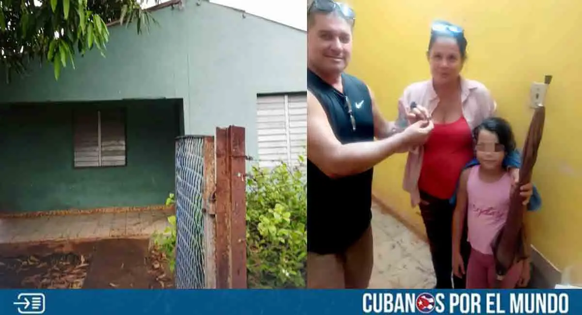 Ciego de Ávila: Abuela y su nieta que sobrevivían sin techo ya tienen nueva casa