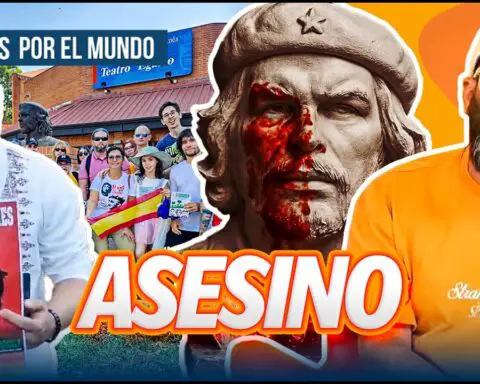 Un grupo de cubanos libres en España exigieron que se retire un busto del Che Guevara que se ubica en una alcaldía local en ese país europeo.