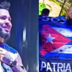 El reguetonero cubano El Chacal pidió la libertad de Cuba durante un concierto en Zaragoza, España.
