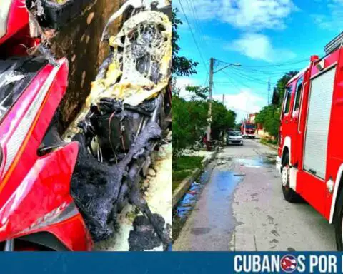 Motor eléctrico se incendia en una vivienda de Guantánamo