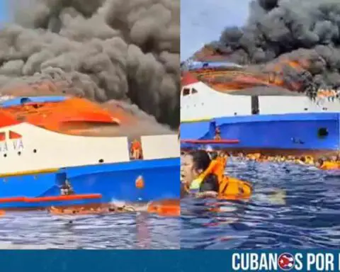 Terror en Indonesia tras el incendio de un ferry de pasajeros; reportan cinco fallecidos