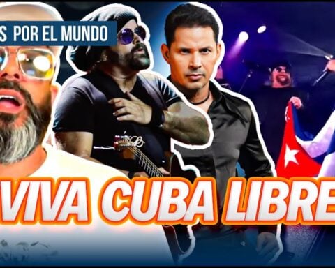 Los artistas cubanos, Leoni Torres y Carlos Varela, alzaron su voz por la libertad de Cuba en una reciente presentación que tuvieron en la ciudad de Madrid, España.