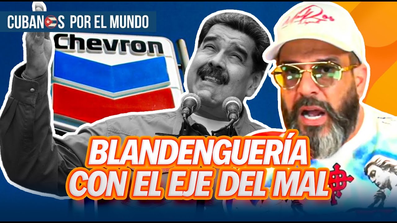 El presentador cubano Alex Otaola reaccionó con firmeza a la noticia de que Chevron recibió en días pasados la licencia petrolera para operar en Venezuela, significando esto un beneficio directo para la narcodictadura de Nicolás Maduro.
