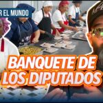 Mientras la mayoría del pueblo cubano pasa hambre, los diputados castristas se dan un banquete en cada sesión que realizan en la Asamblea Nacional del Poder Popular.