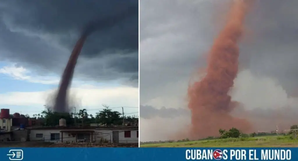 Este jueves 10 de julio se registró un tornado en la localidad de Güira de Melena, en la provincia de Artemisa, según reportes que se difundieron en las redes sociales.