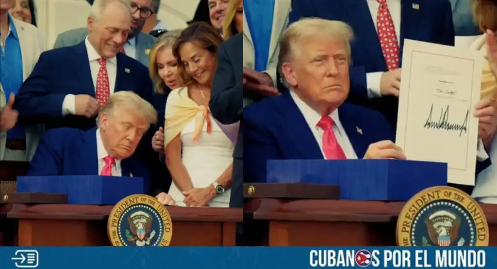 En una ceremonia cargada de simbolismo en la Casa Blanca, el presidente de Estados Unidos, Donald Trump, promulgó la controvertida ley presupuestaria conocida como "One Big Beautiful Bill" durante las celebraciones del Día de la Independencia.
