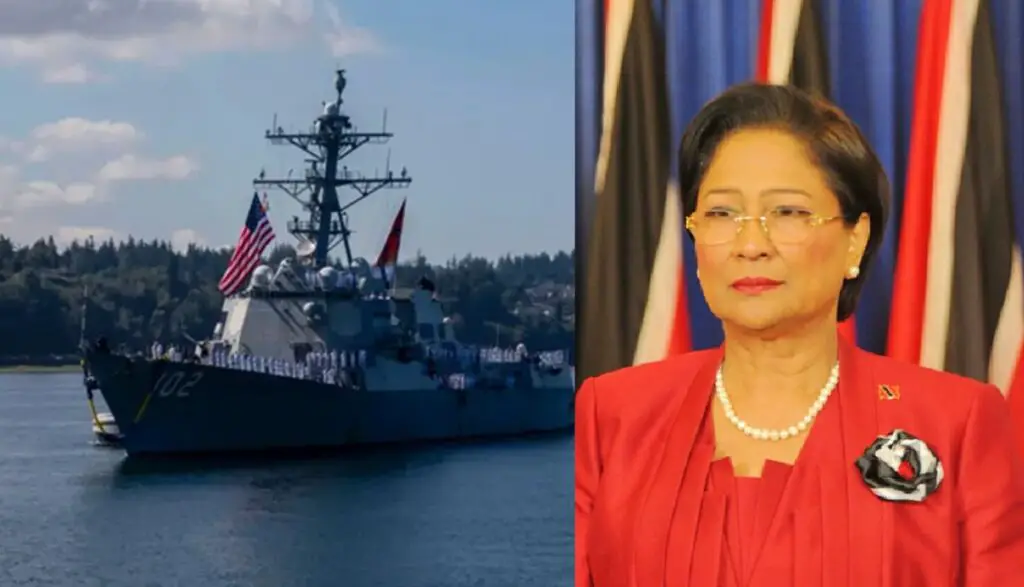 Primera Ministra de Trinidad y Tobago respalda despliegue militar de EE.UU. en el mar Caribe