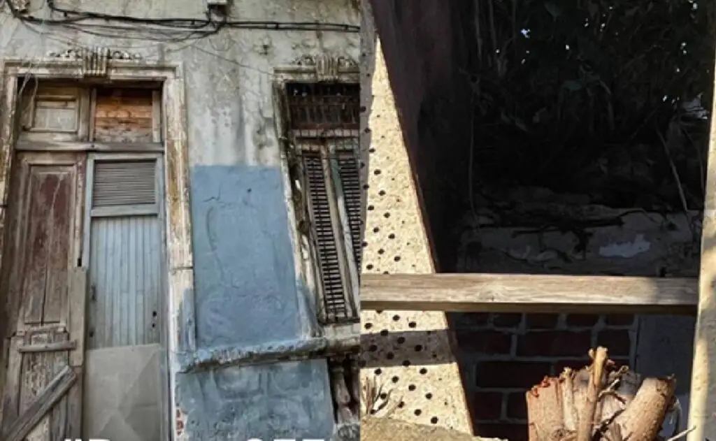 Vivienda de Luis Manuel Otero Alcántara está en peligro de derrumbe