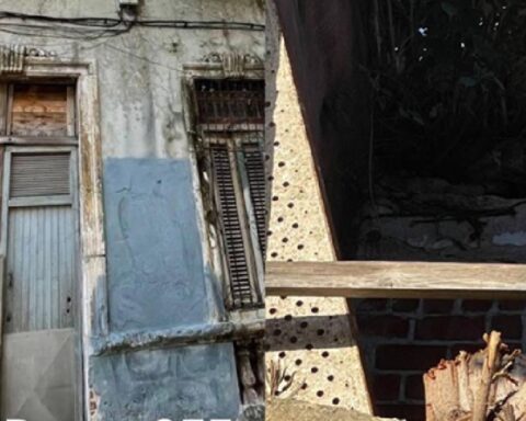 Vivienda de Luis Manuel Otero Alcántara está en peligro de derrumbe