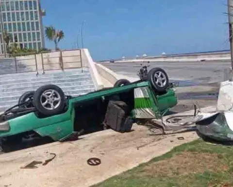 Varios heridos tras accidente de tránsito en el Malecón de La Habana