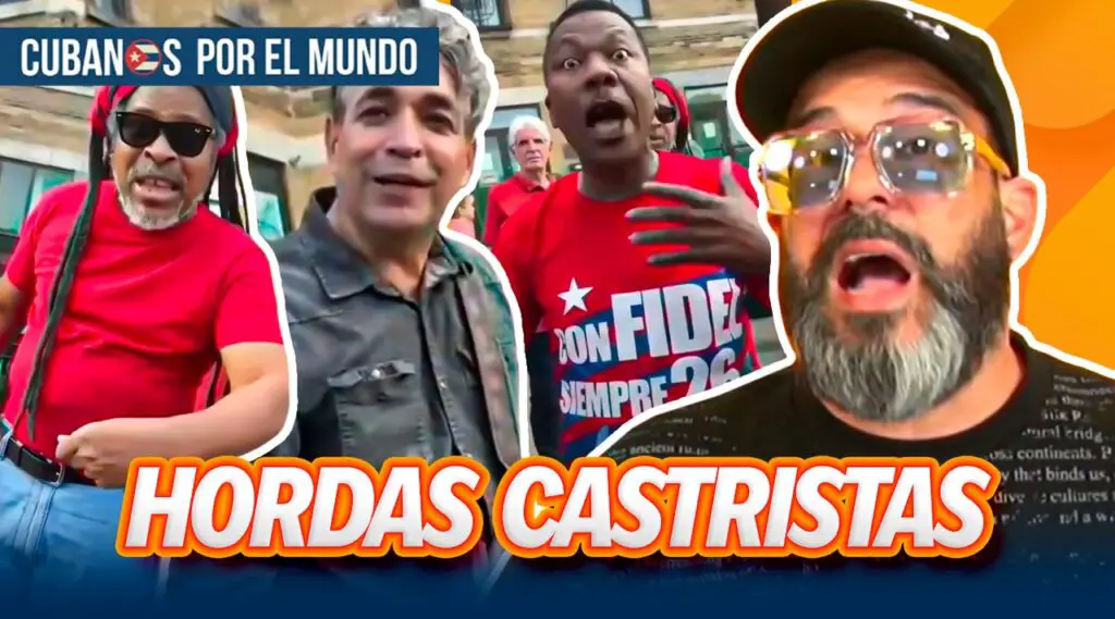 Un cubano enfrentó a las hordas castristas que estaban festejando el socialismo en Canadá. Así lo dio a conocer el presentador cubano Alex Otaola, en su show Hola! Ota-Ola, en donde mostró imágenes de lo ocurrido en tierras norteamericanas.
