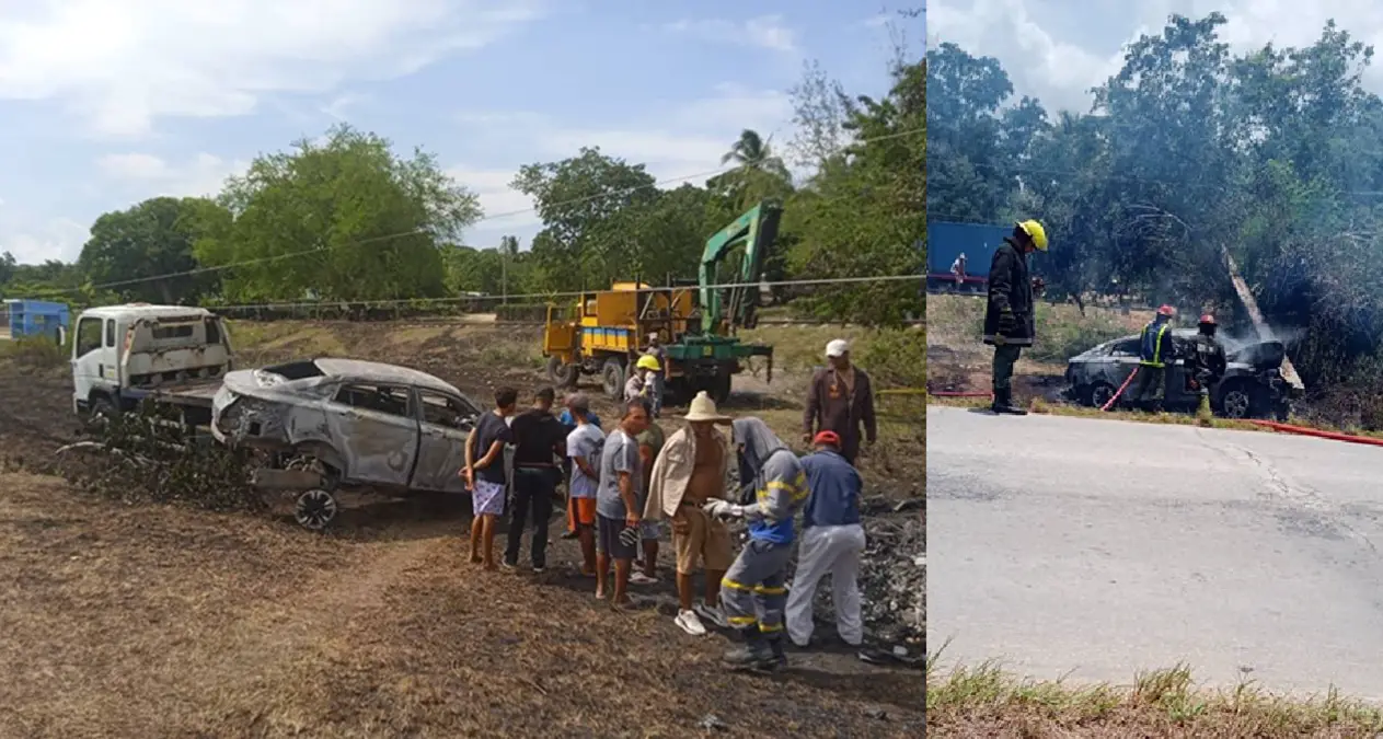 Cubana estalla contra Díaz-Canel tras incendio provocado por un accidente