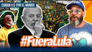 Los cubanos libres respaldaron las manifestaciones que se registraron en días pasados en Brasil en contra del comunista amiguito de los Castro Lula da Silva.