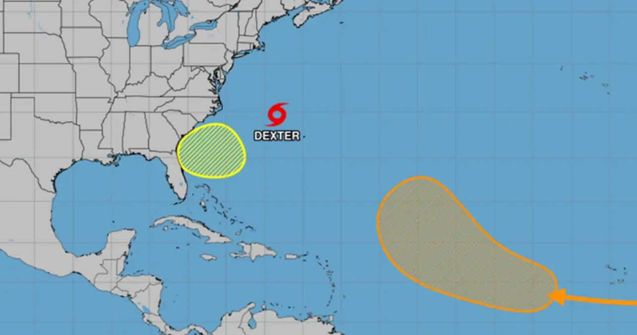 Se forma la cuarta tormenta de la temporada, Dexter