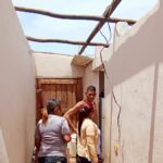 Tormenta severa en Guantánamo deja a una familia sin el techo de su Vivienda