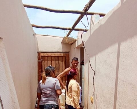Tormenta severa en Guantánamo deja a una familia sin el techo de su Vivienda