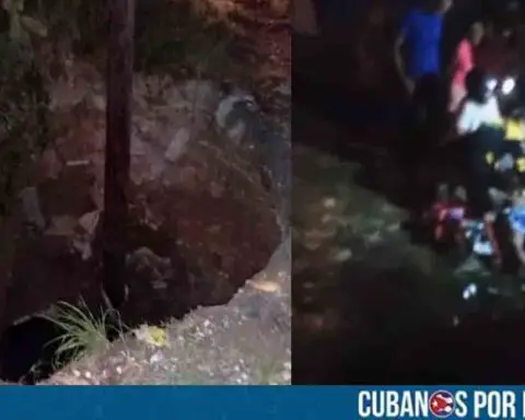 Hombre sufre serias lesiones al caer en una zanja sin señalizar en La Habana