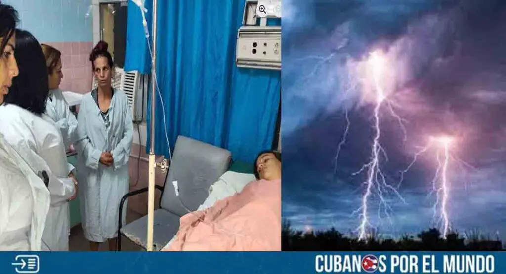 Tres jóvenes pierden la vida por el impacto de un rayo en Villa Clara