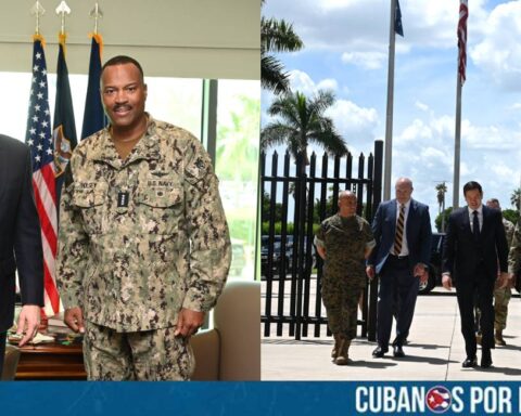 Marco Rubio, secretario de Estado de Estados Unidos, visitó la sede del Comando Sur en Doral, Florida, en donde sostuvo un encuentro con el jefe del SouthCom, el almirante Alvin Holsey.