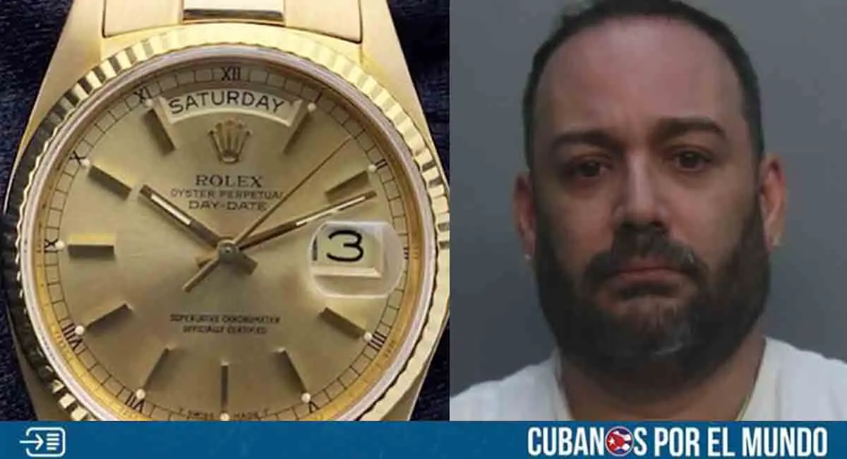 Robó un costoso reloj en un hospital de Miami y fue detenido 10 meses después