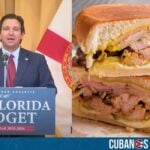 El gobernador de Florida, Ron DeSantis, encendió las redes sociales al publicar una encuesta en su cuenta de X que reavivó una histórica rivalidad culinaria entre Tampa y Miami: ¿debe el sándwich cubano llevar salami?