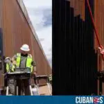 Trump ordenó pintar de negro el muro fronterizo para frenar la migración ilegal