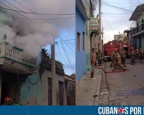 Voraz incendio deja graves daños en una vivienda de Matanzas