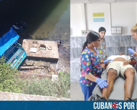 Al menos seis personas resultaron heridas tras la caída de un triciclo eléctrico en el puente del Viaducto en Matanzas.
