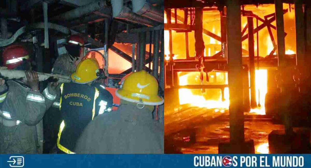 Un incendio de gran magnitud se registró durante la madrugada de este domingo en la central Fuel de la termoeléctrica, Antonio Maceo, conocida como Renté, ubicada en la ciudad oriental de Santiago de Cuba.