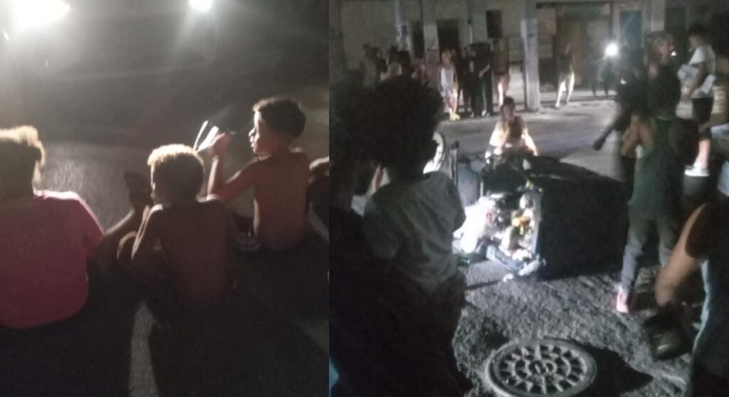 Habaneros salen a las calles a protestar tras apagones y falta de agua