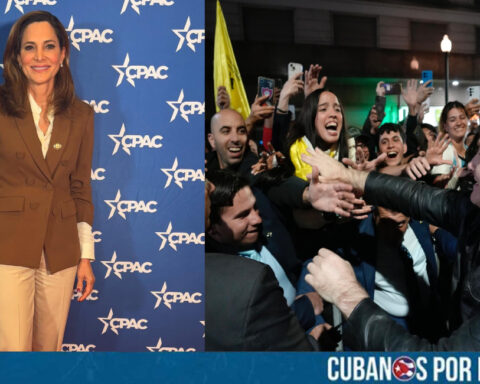 La congresista de origen cubano, María Elvira Salazar, celebró la victoria del partido del presidente Javier Milei, La Libertad Avanza (LLA), en las elecciones legislativas de Argentina este domingo.