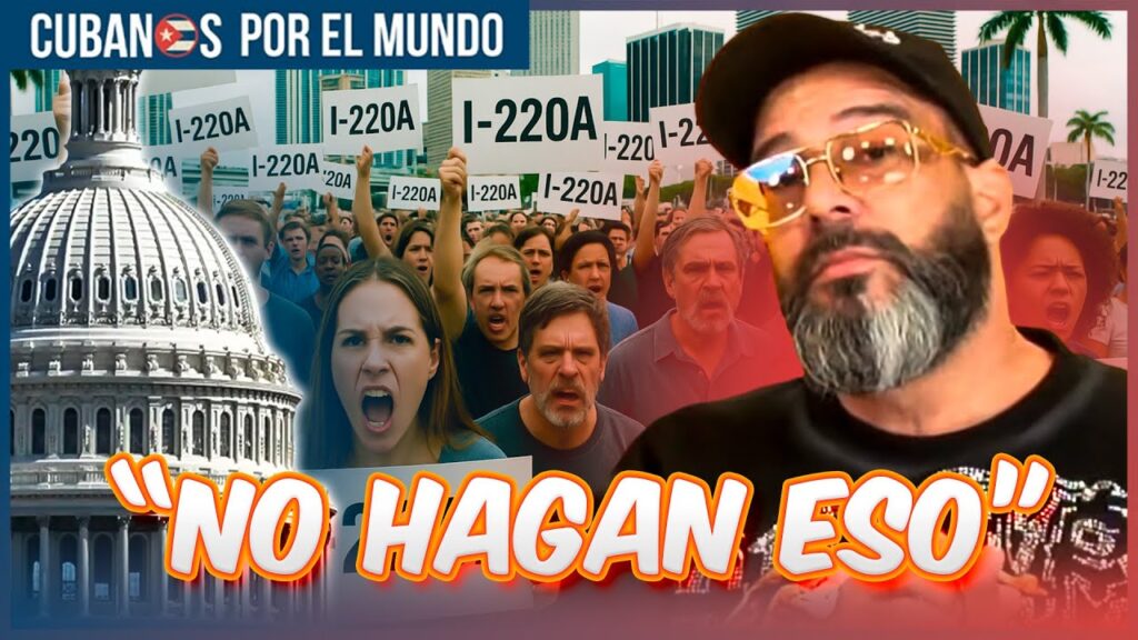 El influencer Alex Otaola lanzó una advertencia a los cubanos con I-220A que están promoviendo una recogida de firmas para demandar al Gobierno Federal con el fin de poder obtener un estatus migratorio en los Estados Unidos.