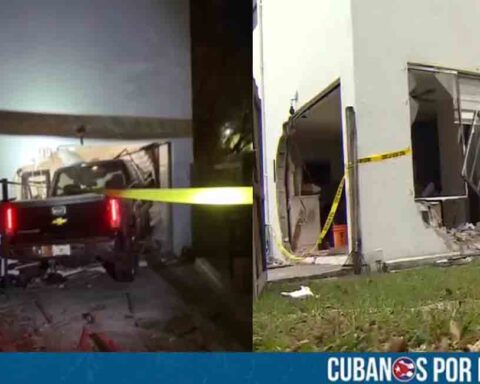 Camioneta choca contra una vivienda en Miami-Dade
